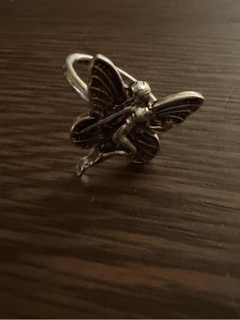 Silver Fairy Butterfly Ring - Women Jewelry